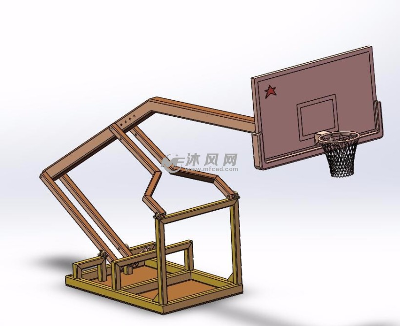 nba篮球架建模