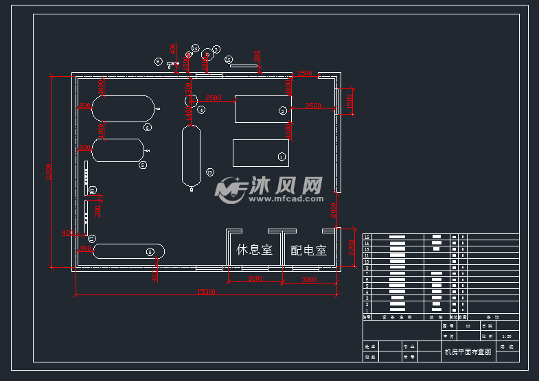 800t冷库设计 - 换热/制冷空调设备图纸 - 沐风网