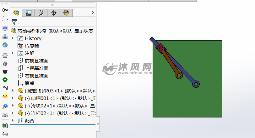 转动导杆机构
