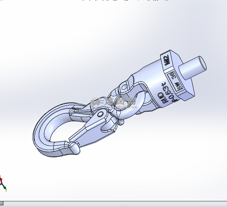 solidworks吊钩3d模型