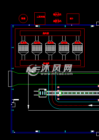 涂装车间平面布置图