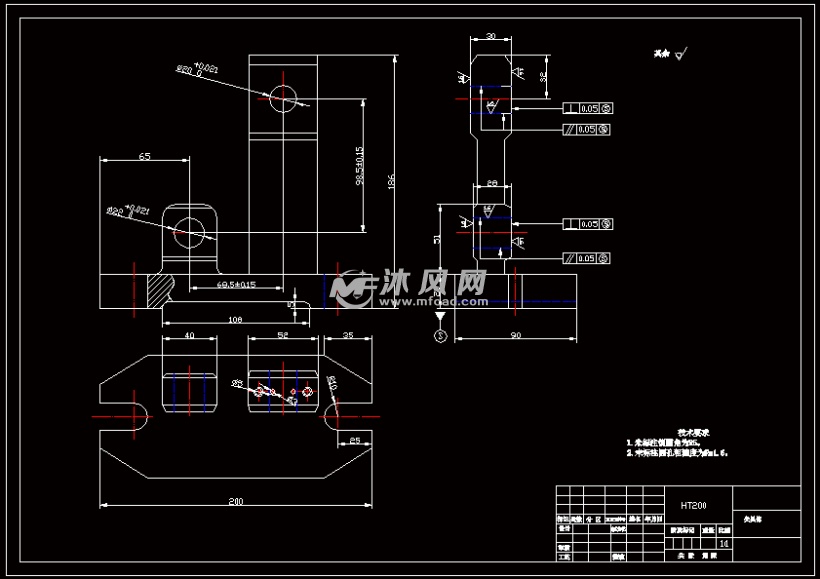 831007拨叉加工工艺及钻锥销孔夹具设计