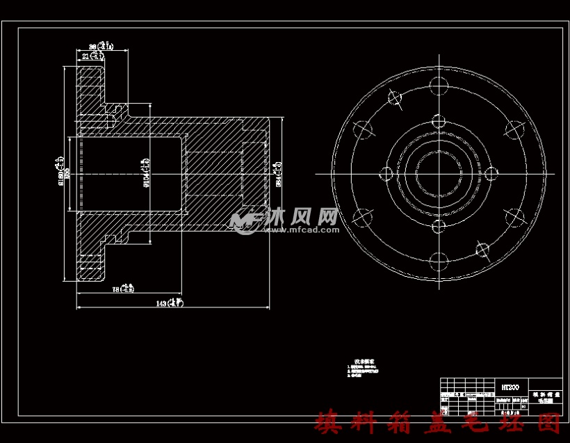 填料箱盖零件的钻6-φ13.5孔钻床夹具设计及加工工艺规程