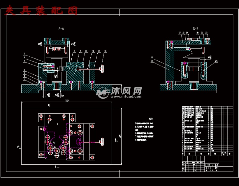 芯轴-心轴零件的的钻5-m8底孔的钻床夹具设计及加工工艺规程装备