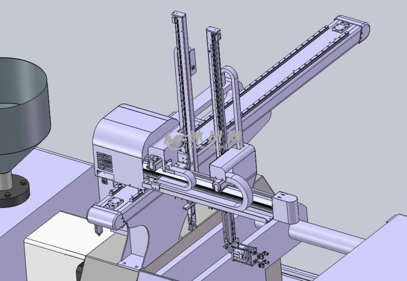 自动上下料机械手注塑机-机械手部分