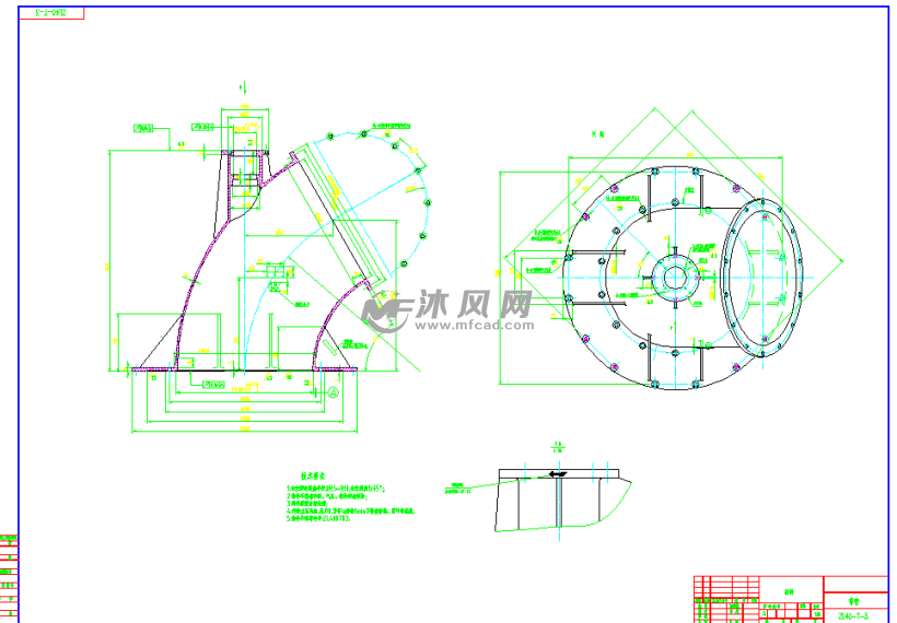 zl4010立式轴流泵 - 泵图纸 - 沐风网