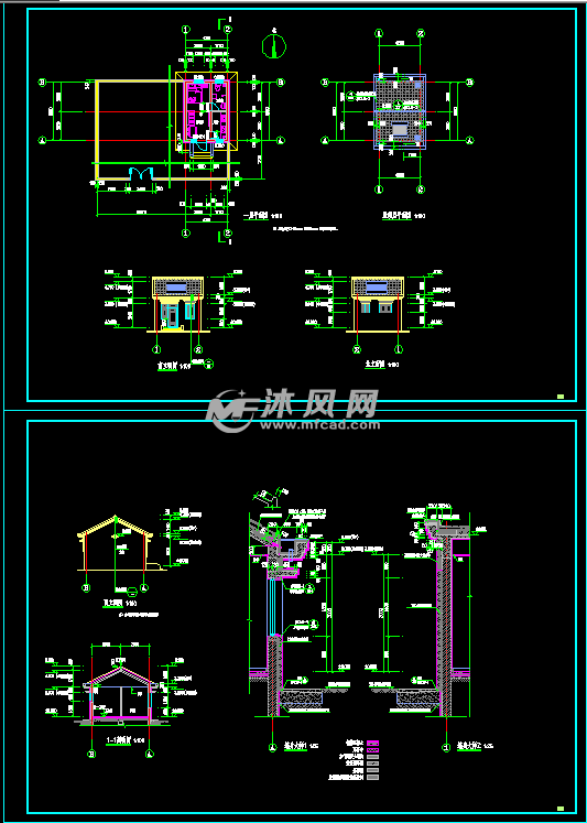 平房施工图