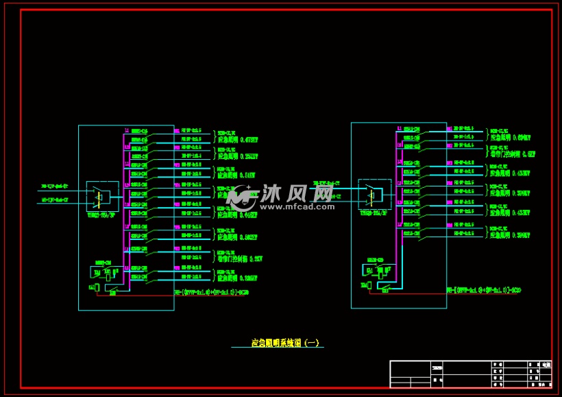 某商业集团办公楼照明及综合布线系统设计