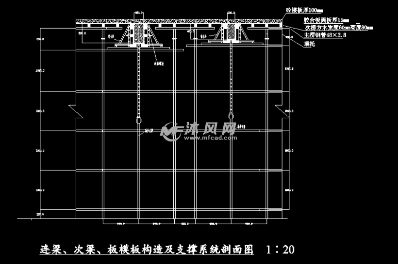 某现浇钢筋混凝土框架结构多层工业厂房