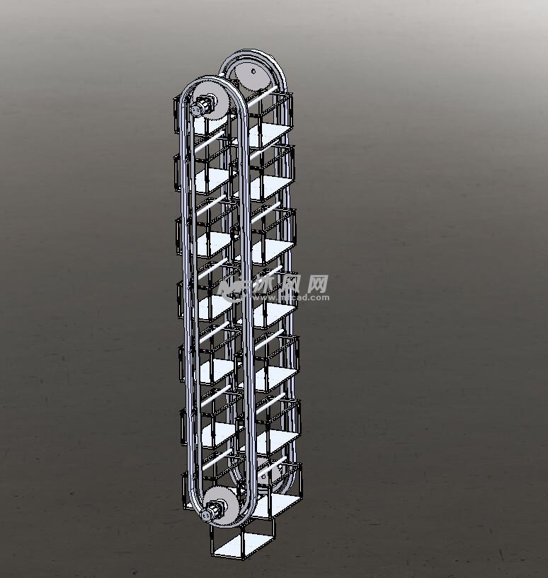 15辆家用轿车无避让立体停车装置结构设计【