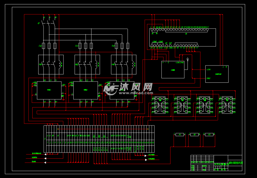 副控制柜接线图