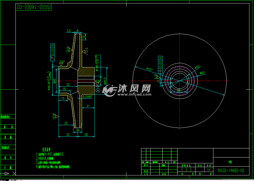 isg32160i22kw管道离心泵