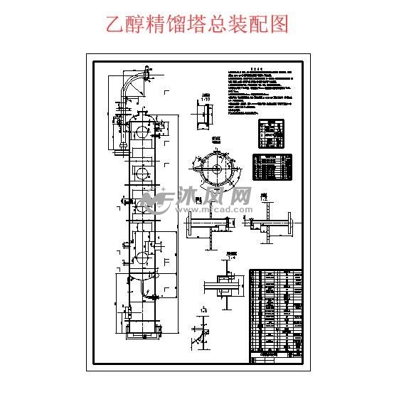 乙醇-水板式精馏塔设计