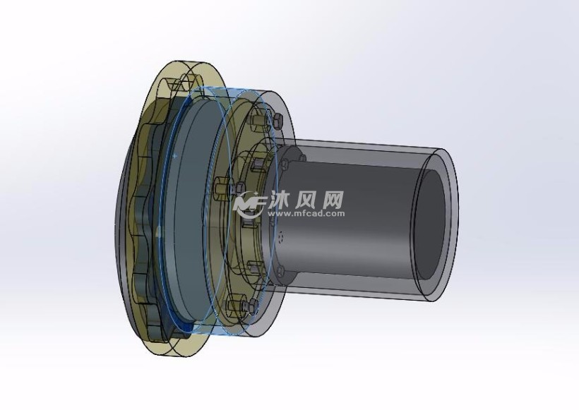 新型内摆线机构的自动搓背机器人结构设计【带三维图】