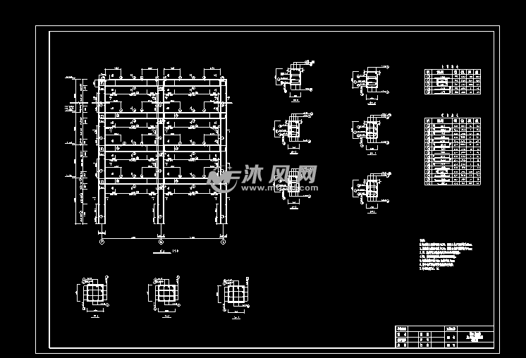 断面配筋图