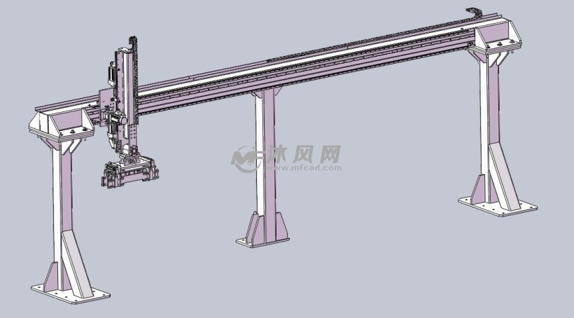 桁架机械手设计图