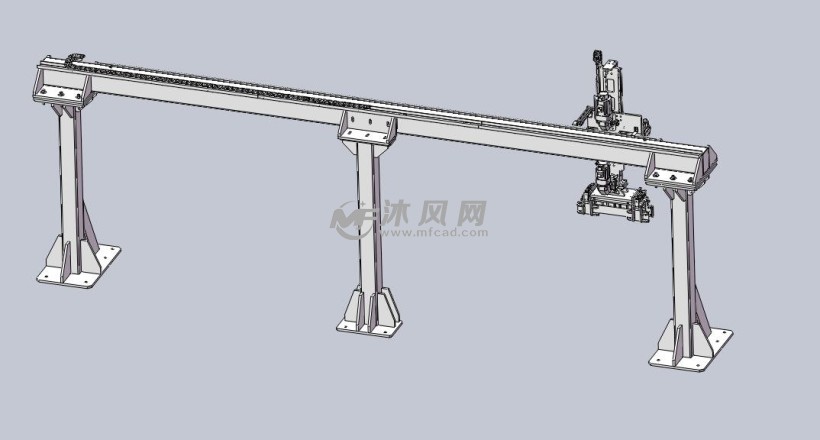 桁架机械手设计图
