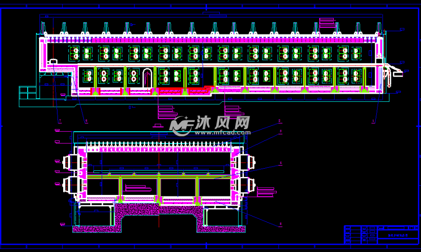 某轧钢厂棒材加热炉全套图纸