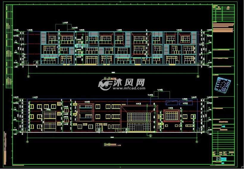 星雨华府南区3层12班幼儿园全专业设计施工图