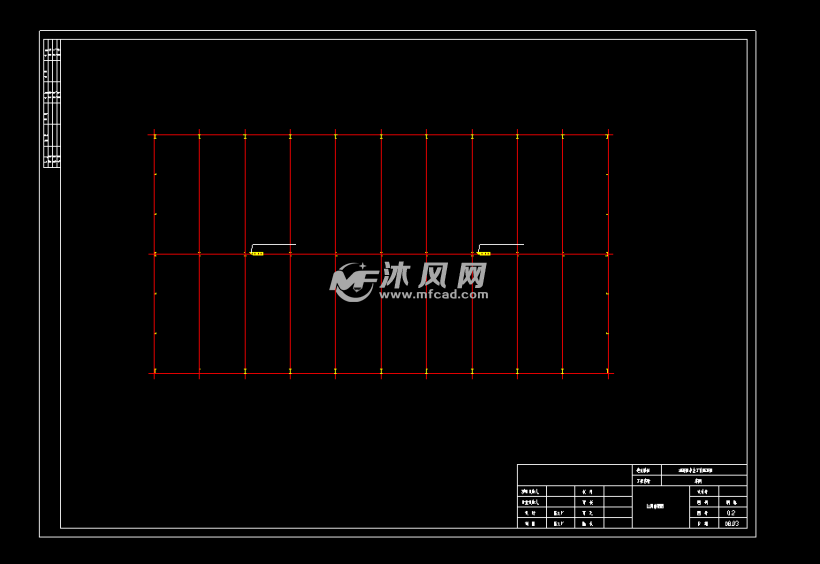 柱网布置图