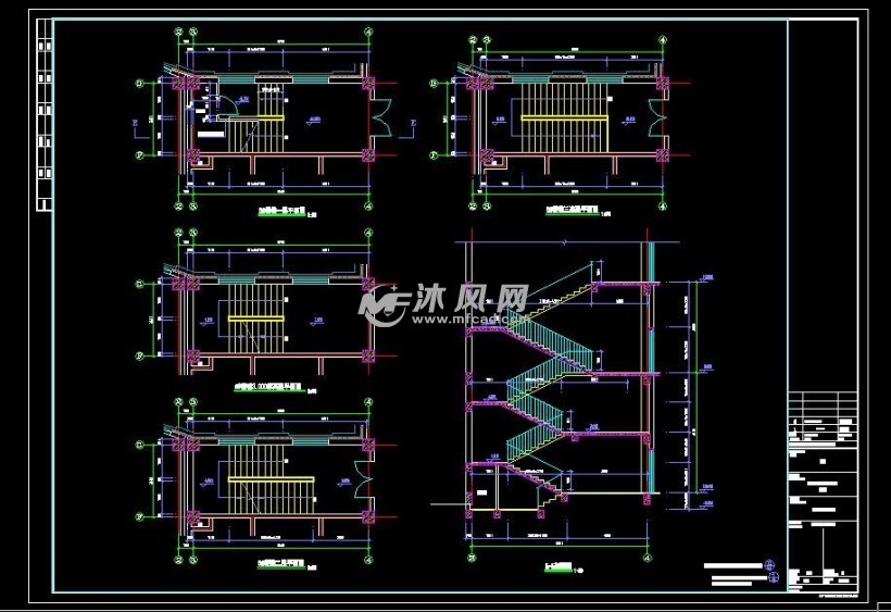 建筑楼梯图