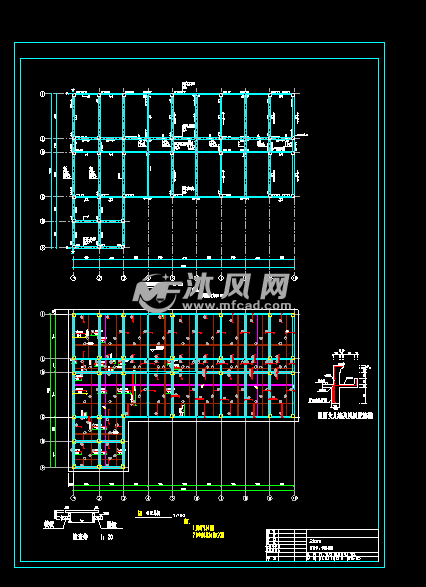 屋面板配筋图