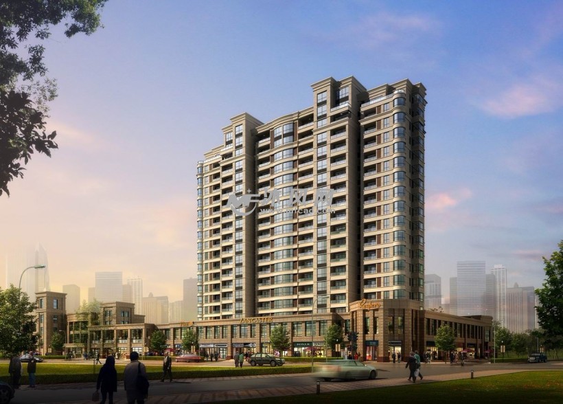 太原欧式住宅绿地世纪城施工图