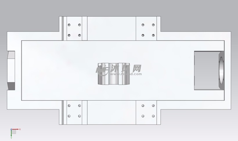 斜床身数控车床滑板