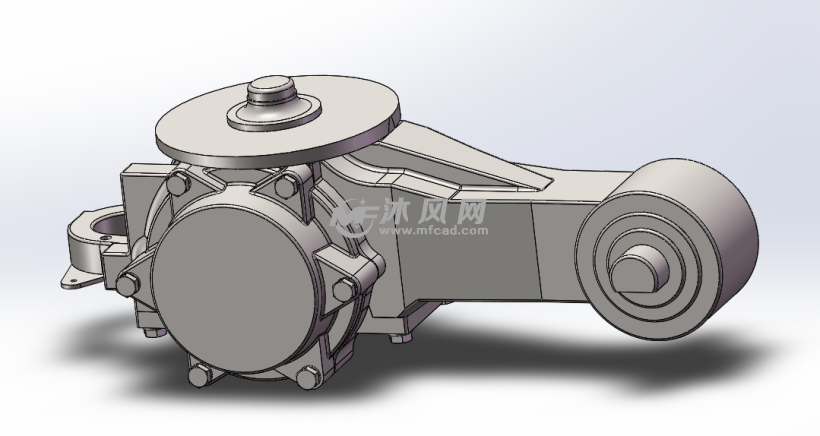 crh3/crh380非动力转向架(拖车转向架)模型总体设计