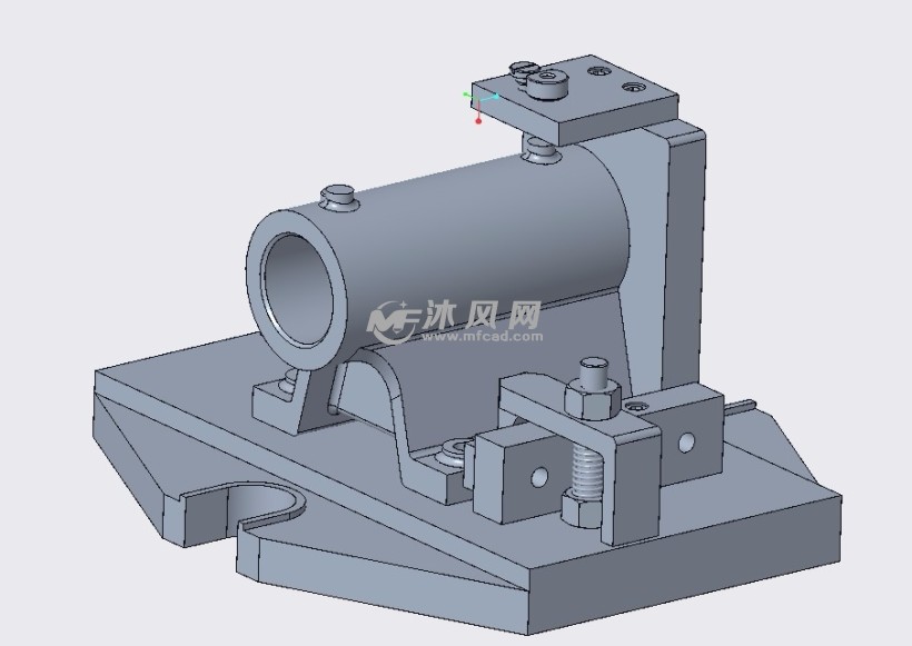 kcsj02套筒座的钻顶面2m6螺纹孔专用夹具设计及机械加工工艺规程装备