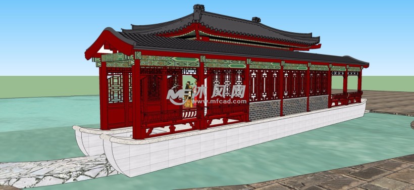 sketchup模型 中外古建筑模型 中国古代建筑模型 上传图纸补贴活动