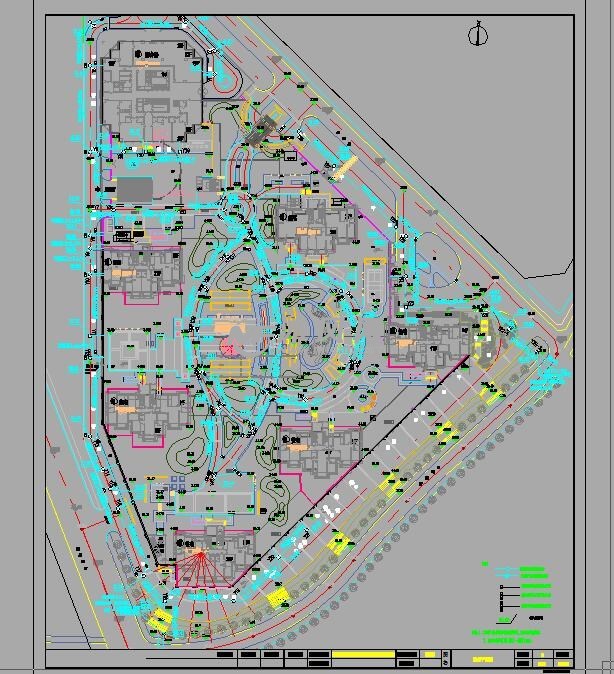 疗养院改造项目室外排水工程给排水设计施工图