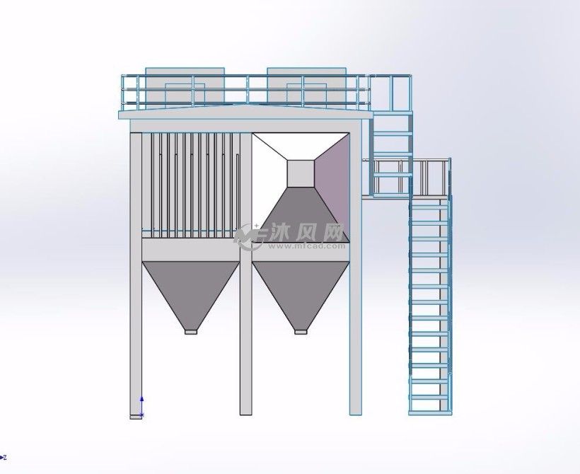 电除尘器模型图