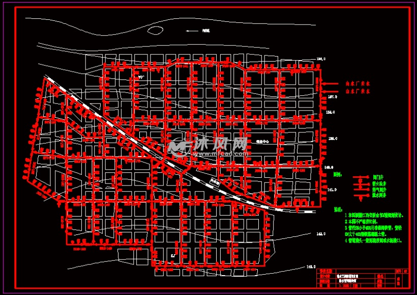 给水管网结构图-a1