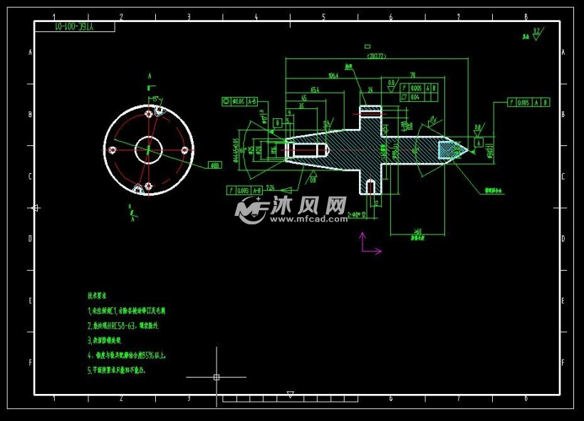 双联长孔滚齿夹具