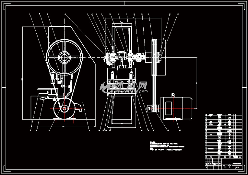 开式单点曲柄式机械剪板机设计