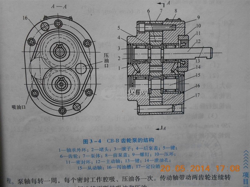 cb-b40齿轮泵