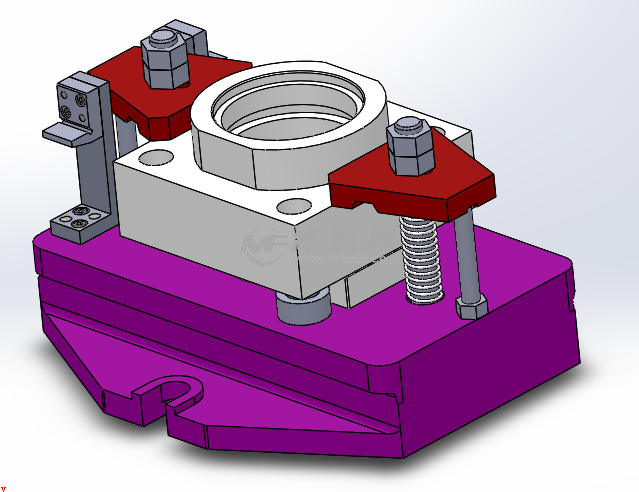 牵引油缸管座铣床专用夹具设计