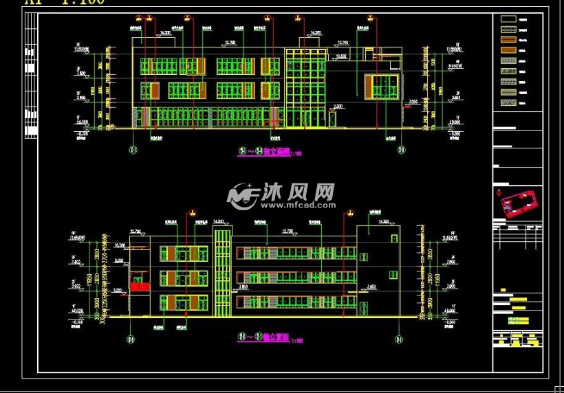 九江中航城四期3层12#7班幼儿园全专业设计施工图