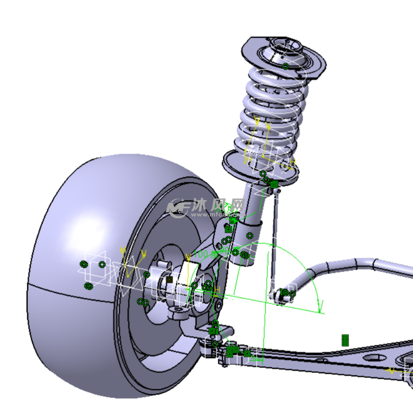 麦弗逊前悬架设计参考