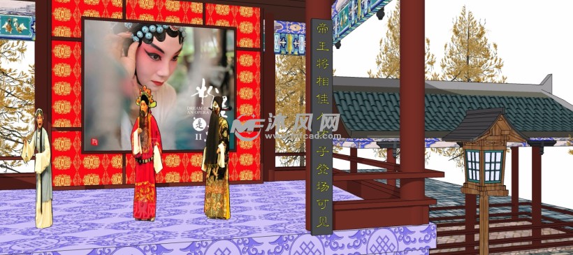 sketchup模型 中外古建筑模型 中国古代建筑模型 上传图纸补贴活动