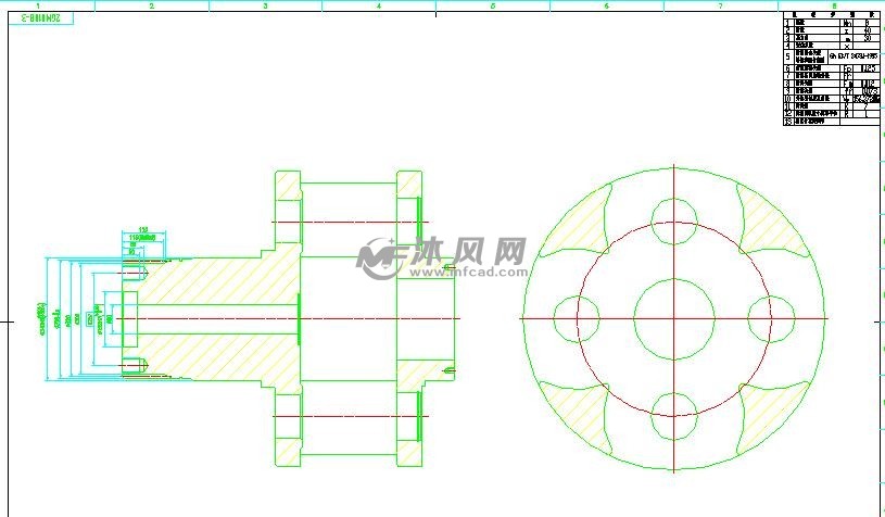 二级行星减速器全套图纸