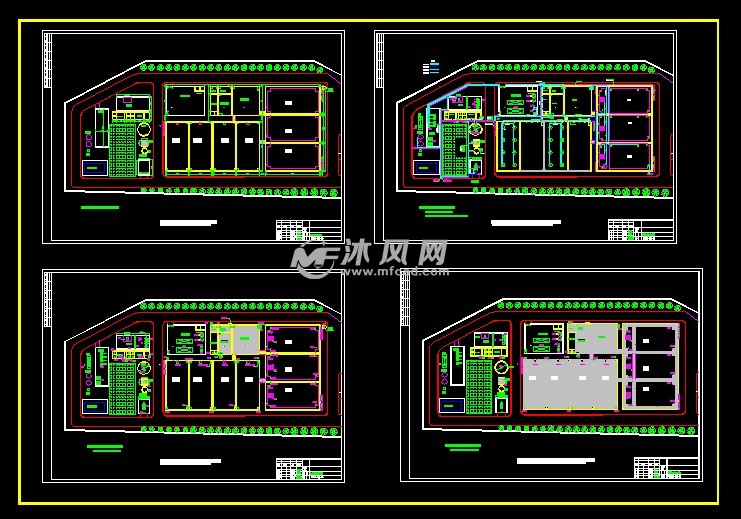 [广东]垃圾填埋场废水处理工艺图