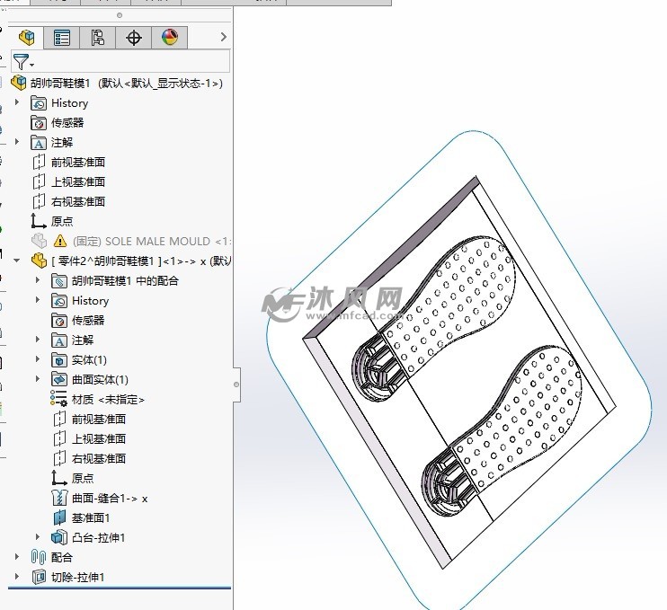 注塑鞋模模具