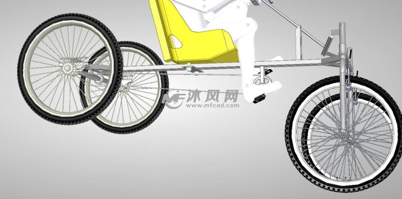 四轮自行车创意设计