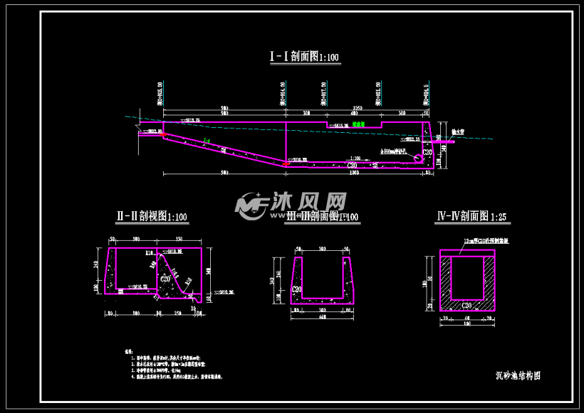 消力池