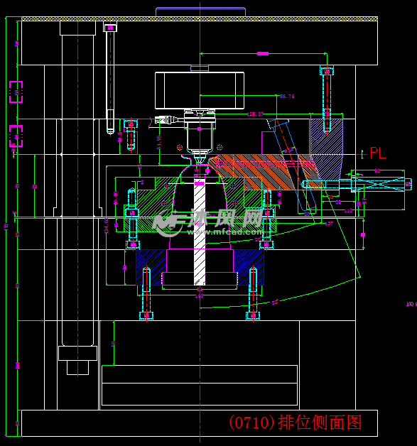 热流道塑料红酒杯水杯模具 - 注塑模图纸 - 沐风网