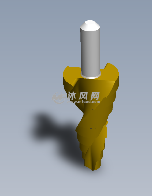 阶梯钻头模型
