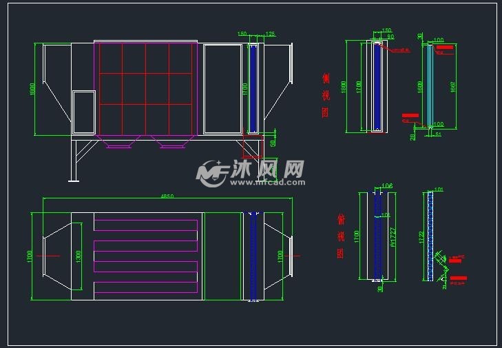 颗粒状活性炭箱-vocs净化设备