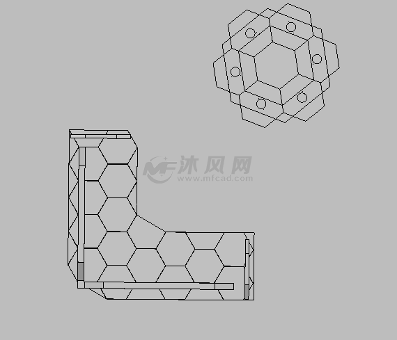 桌子和椅子俯视图